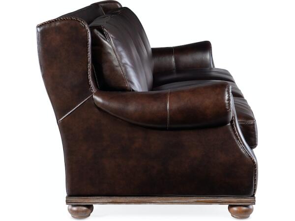 William Stationary Sofa – Derrick Burnt Umber Sofas Hooker Furniture 5