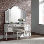 Magnolia Manor Vanity Stool Accent Furniture Liberty Furniture 9