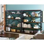 Franklin Black and Brown Stacking Bookcase - Image 3