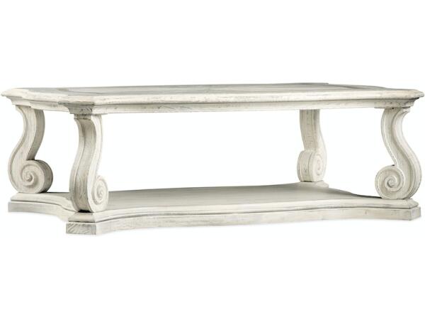 Traditions Rectangle Cocktail Table Cocktail & Coffee Tables Hooker Furniture