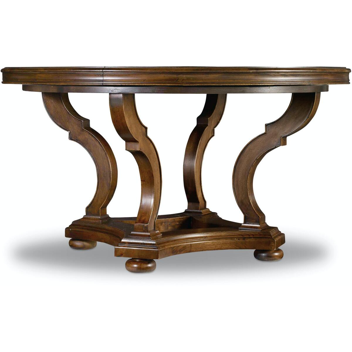 Archivist 54in Round Dining Table w/1-18in Leaf Dining Tables Hooker Furniture Archivist 54in Round Dining Table w/1-18in Leaf Dining Tables Hooker Furniture