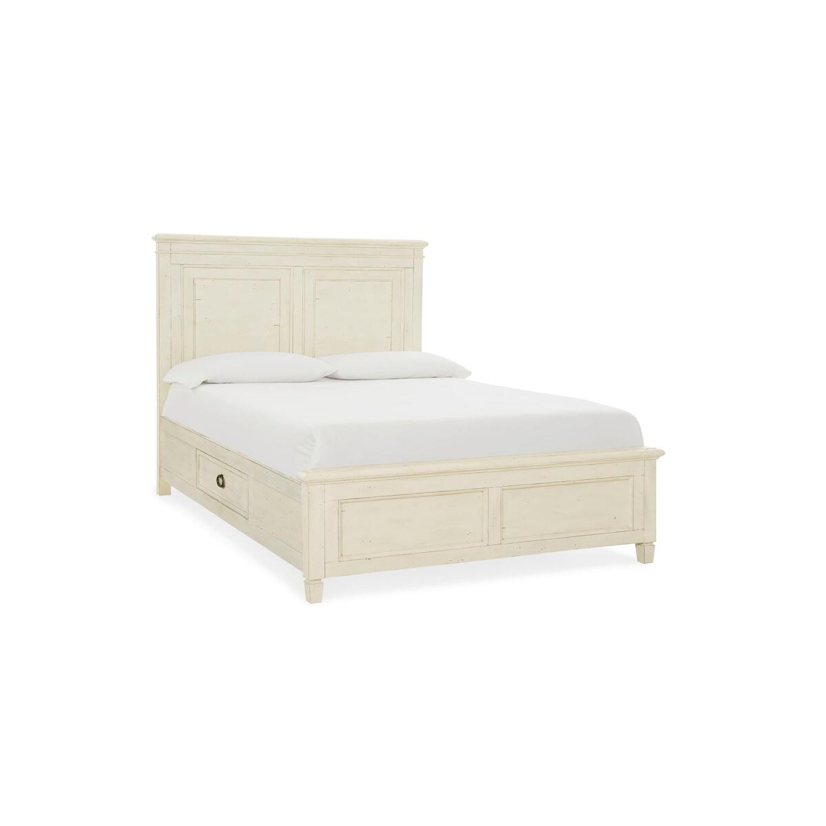 Shoreline Sea Salt Panel Storage Bed Shoreline Sea Salt Panel Storage Bed - Image 1