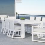 Newport Armless Dining Chair Outdoor Chairs Sunset West 4