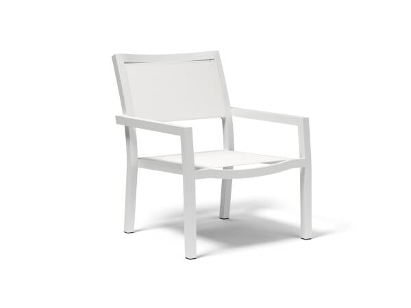 Naples Stackable Sling Club Chair Outdoor Chairs Sunset West