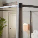 Benchmade Midtown Maple Upholstered Poster Bed w/Canopy - Image 4