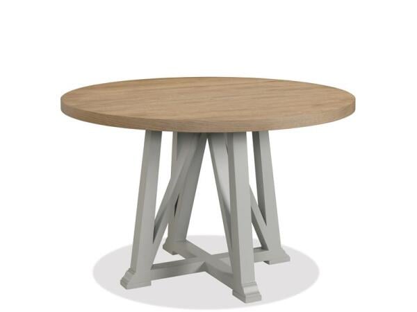 Osborne Round Dining Table Top Dining Tables Riverside Furniture
