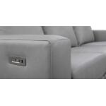 Somers Leather Reclining Sofa Sofas Bassett Furniture 12