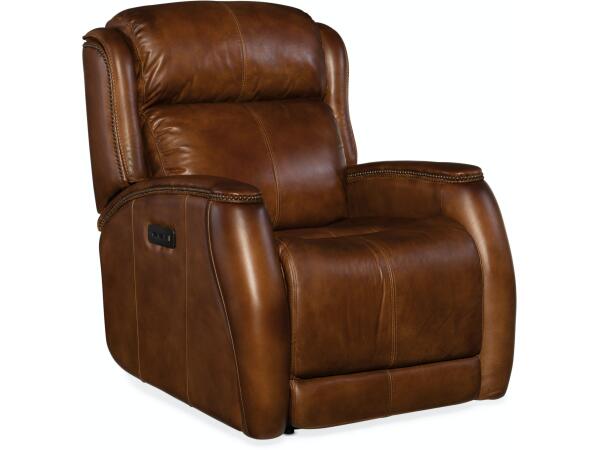 Emerson Power Recliner w/ Power Headrest Recliners Hooker Furniture