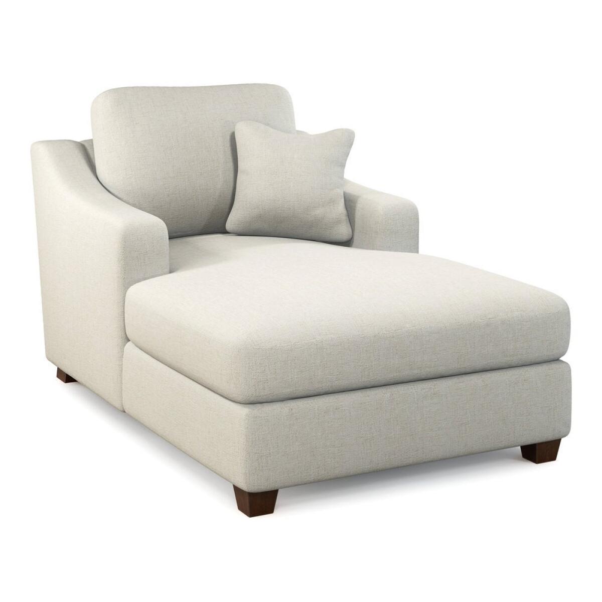 Cleo 2-Arm Chaise w/ Storage Chairs Customizable Cleo 2-Arm Chaise w/ Storage Chairs Customizable