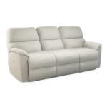 Trouper Power Reclining Loveseat w/ Console Loveseats Customizable 3