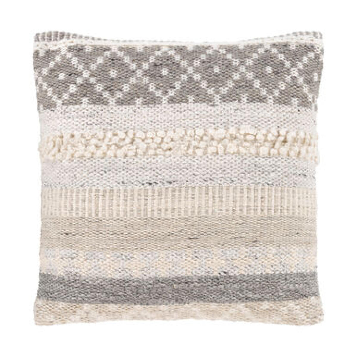 Lorens 20 X 20 inch Cream/Taupe/White/Ivory/Medium Gray/Silver Gray Pillow Kit, Square Accent Pillows Surya 2
