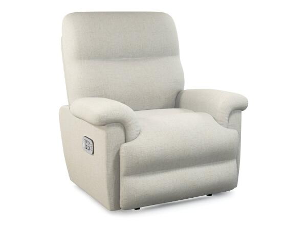 Jay Power Rocking Recliner w/ Headrest & Lumbar Recliners Customizable