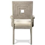 Cascade Upholstered Wood Back Arm Chair - Image 2