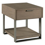 Hidden Treasures Barrel Strap End Table End tables Hammary 3
