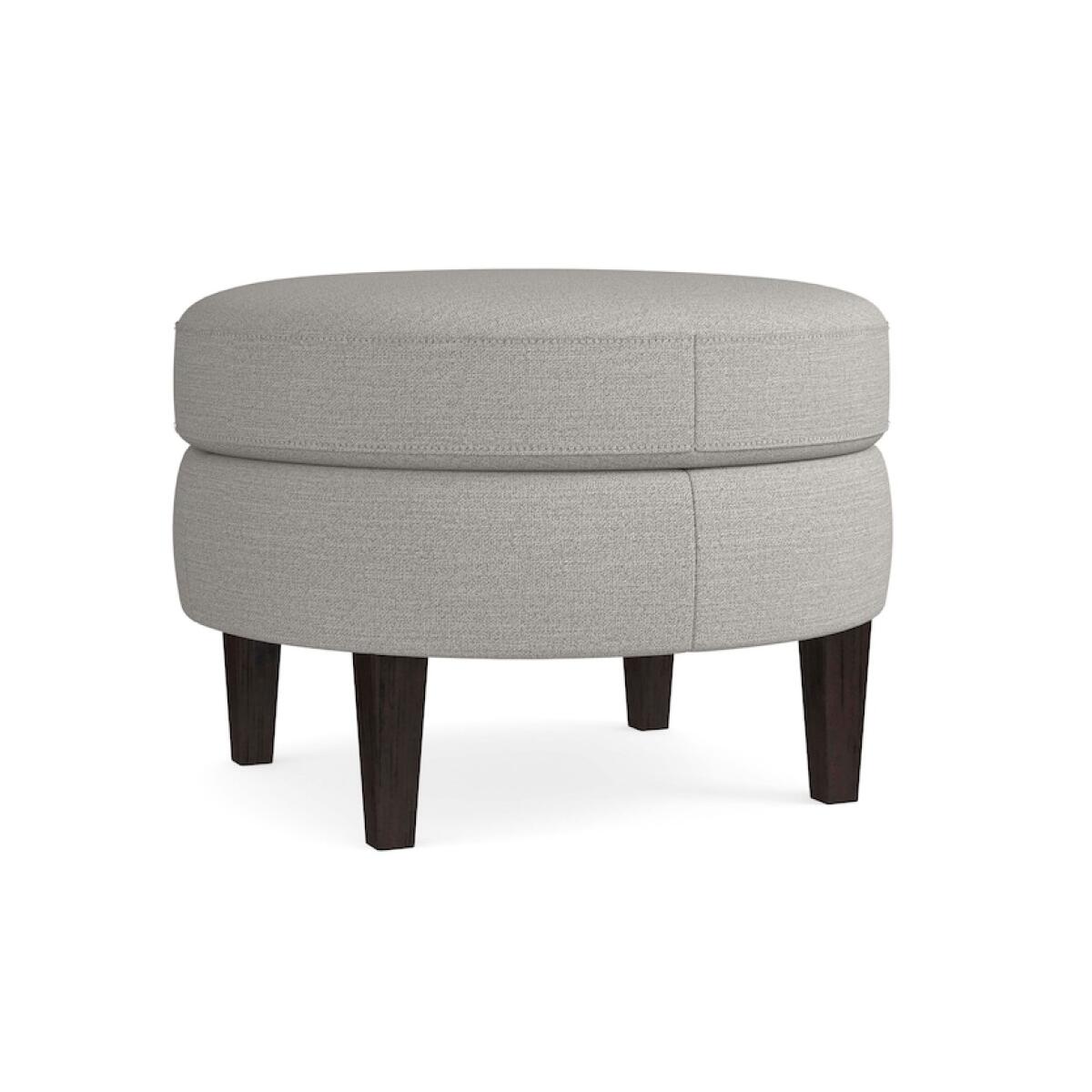 Delway Small Round Ottoman Ottomans & Poufs Bassett Furniture Delway Small Round Ottoman Ottomans & Poufs Bassett Furniture