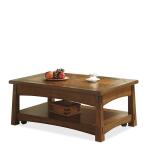 Craftsman Home Lift-Top Coffee Table Cocktail & Coffee Tables Riverside Furniture 7