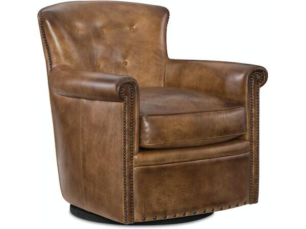 Jacob Swivel Club Chair CC510-SW-083 Chairs Hooker Furniture