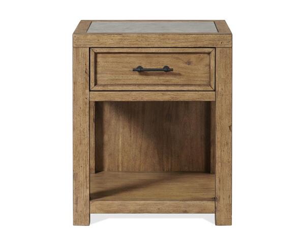Bozeman One Drawer Nightstand Nightstands Riverside Furniture