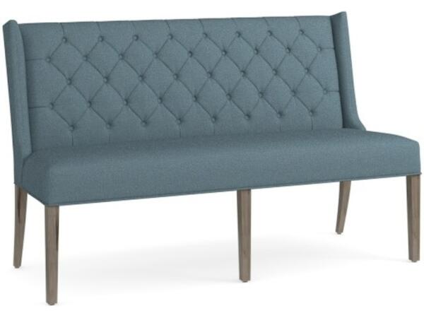 Brooke Oak Side Chair Chairs & Benches Bassett Furniture 3