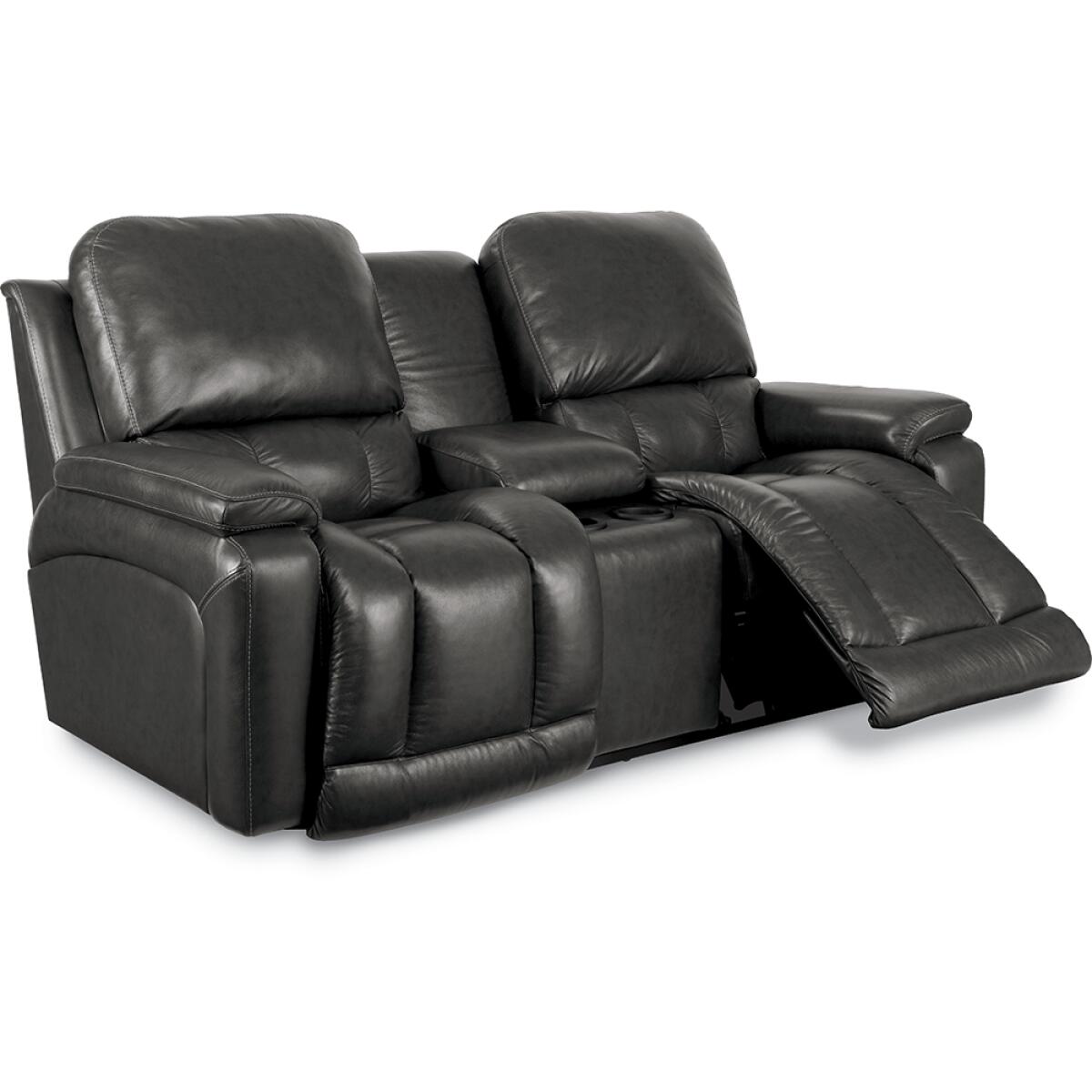 Greyson Power Reclining Loveseat w/ Console Greyson Power Reclining Loveseat w/ Console - Image 1