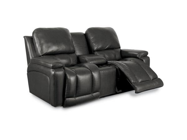 Greyson Power Reclining Loveseat w/ Console Loveseats Customizable