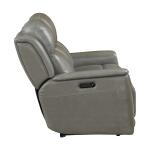 Casual Power Reclining Sofa With Power Headrest And Lumbar Sofas Bassett Furniture 8