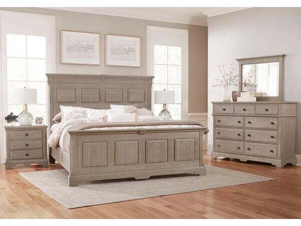 Artisan & Post Greystone Mansion Bed With Storage Footboard Beds Vaughan Bassett 10