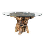 Hammary Hidden Treasures Natural Root Ball Dining Table Base Dining Tables Hammary 4