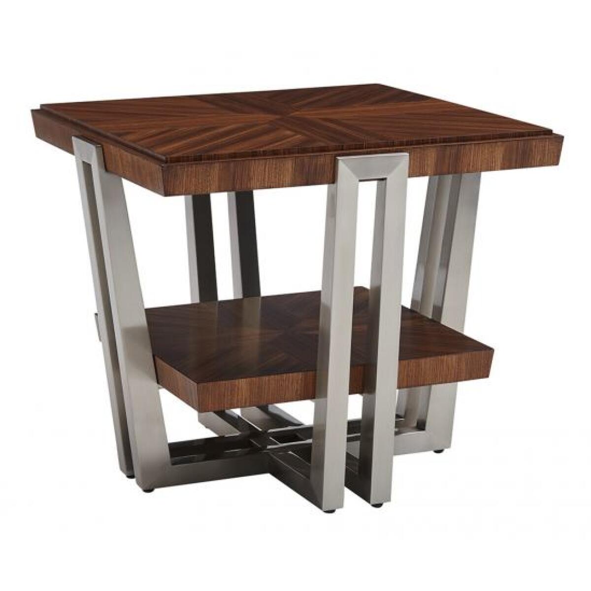 Lexington Kitano Gianni Square End Table in Taupe 01-0734-953c End tables Lexington Lexington Kitano Gianni Square End Table in Taupe 01-0734-953c End tables Lexington