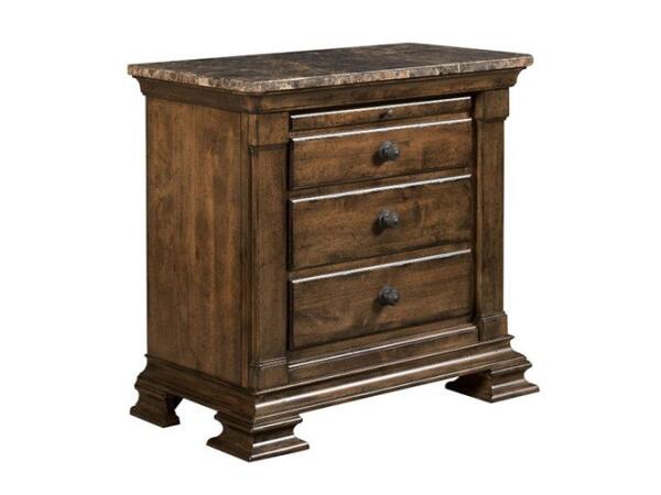 Portolone Bachelors Chest with Marble Top Chests La-Z-Boy