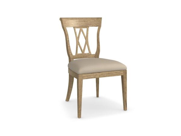 Woodridge Wood Back Side Chair Chairs & Benches Bassett Furniture