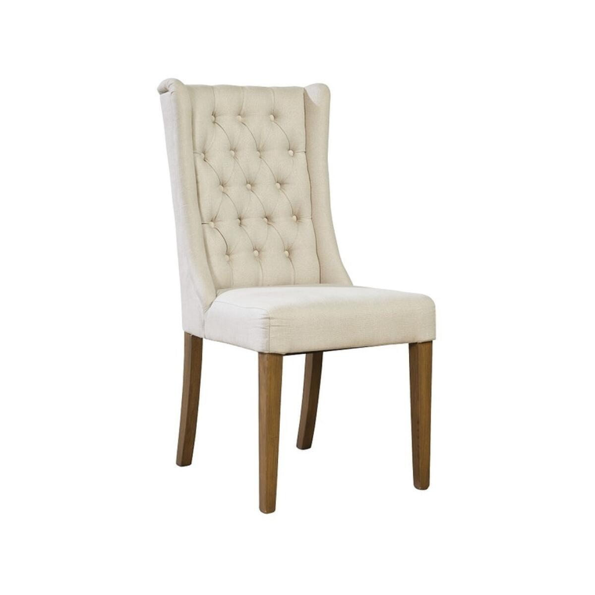 Furniture Classics Dining Room Tufted Linen Side Chair 20-332 Furniture Classics Dining Room Tufted Linen Side Chair 20-332 - Image 1