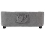 Bartlett Sofa, Pewter Pet Beds La-Z-Boy 10