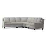 Benchmade Motion Reclining Fabric L Sectional M000-LSECT5 Sectionals Bassett Furniture 5