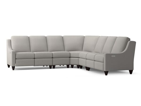 Benchmade Motion Reclining Leather L Sectional M000-LSECT4L Sectionals Bassett Furniture 8