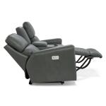 Apollo Power Reclining Sofa w/ Console Headrest & Lumbar Sofas Customizable 13