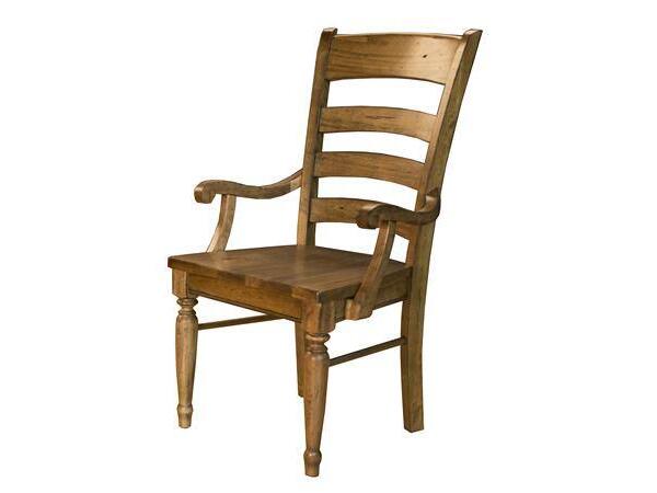 Bennett Ladderback Arm Chair Chairs & Benches A-America