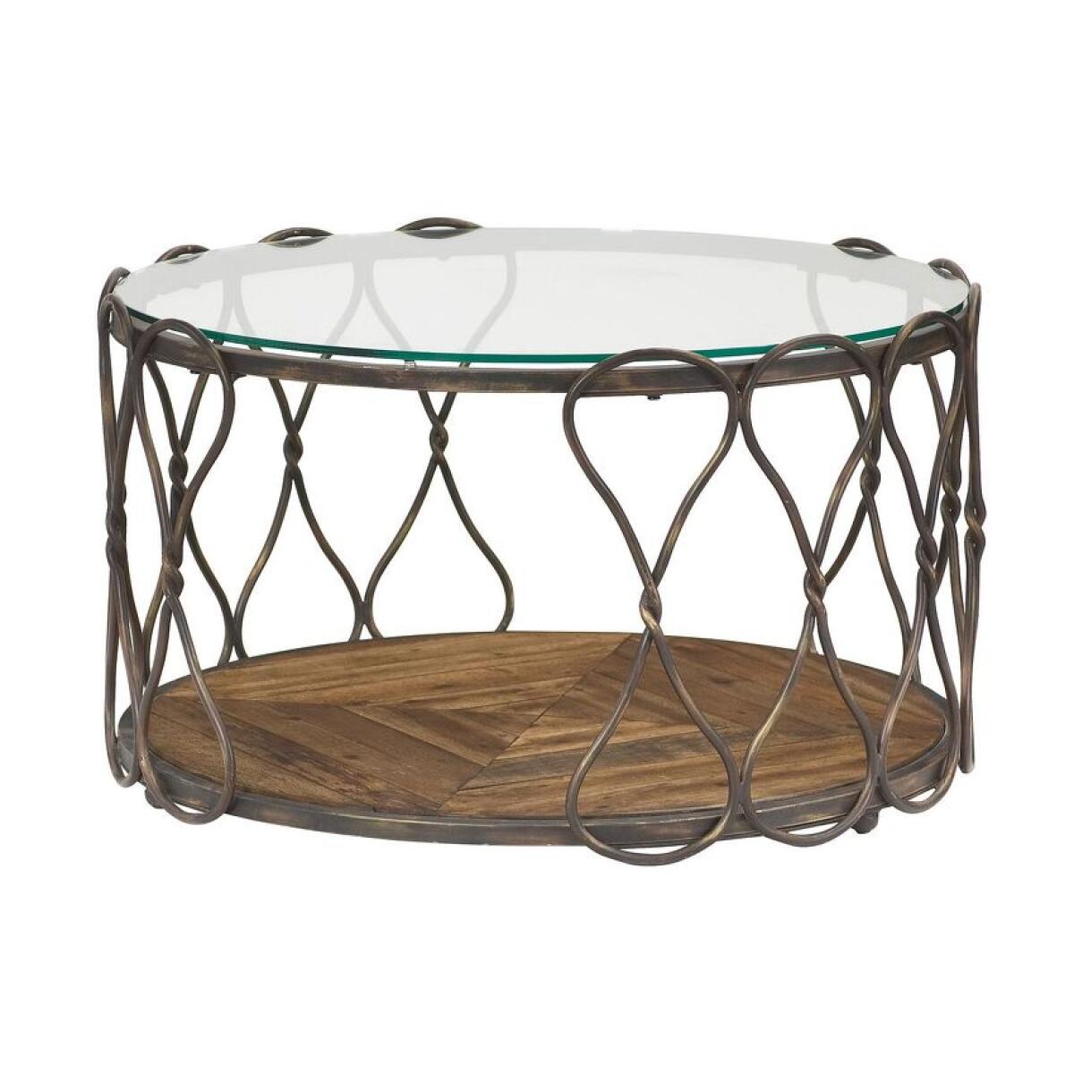Hidden Treasures Round Coffee Table Hidden Treasures Round Coffee Table - Image 1