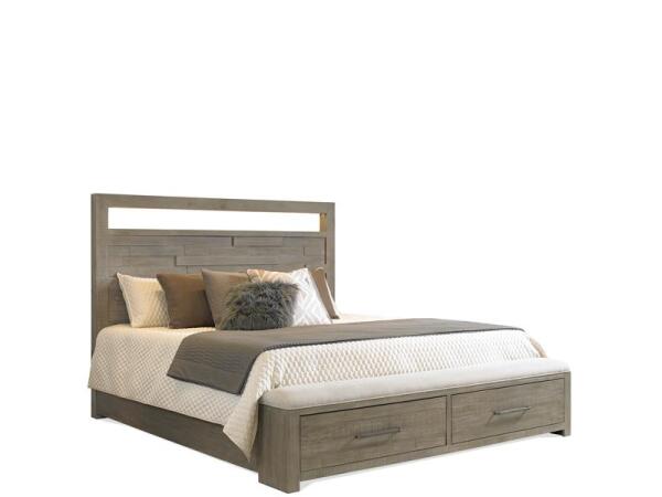 Intrigue LED Panel Bed Beds Riverside Furniture