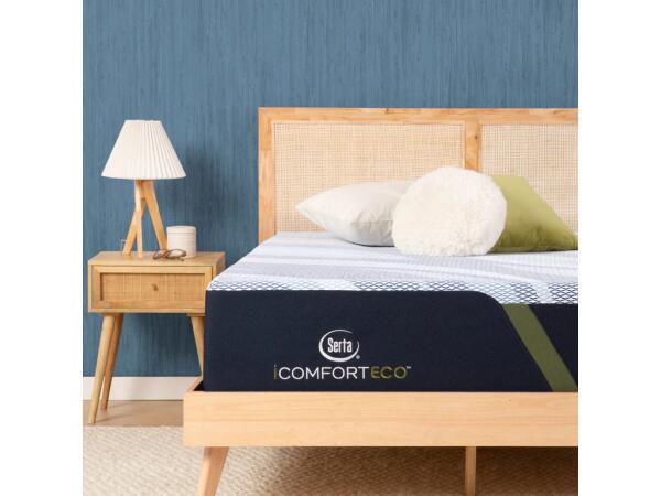 iComfortECO Foam Enhanced Plush Gel Memory Foam Serta