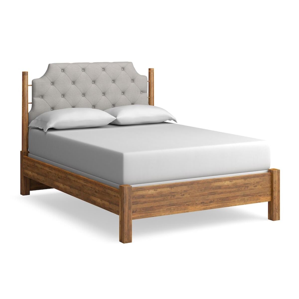 Benchmade Midtown Maple Upholstered Bed Beds Bassett Furniture Benchmade Midtown Maple Upholstered Bed Beds Bassett Furniture