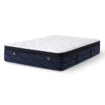 Serta iComfortECO Q20GL Plush Pillow Top Mattress Low Profile Set California King Serta 4