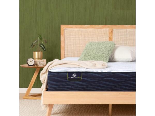 iComfortECO Smooth Hybrid Standard Plush Plush Back Sleeper