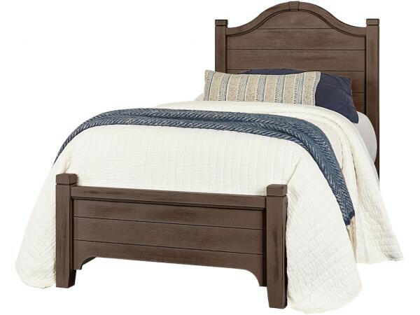 Bungalow Home Arched Bed Twin Folkstone Beds Vaughan Bassett