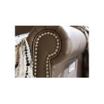 Benchmade Motion Reclining Leather Panel Arm Sofa - Image 4