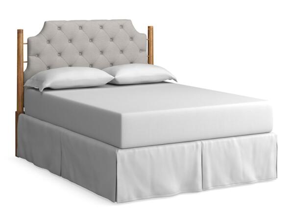 Benchmade Midtown Maple Fabric Hdbd Low Beds Bassett Furniture