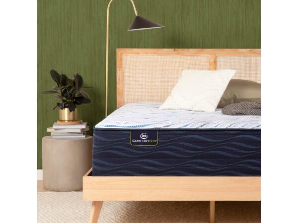 iComfort Enhanced Quilted Hybrid Plush California King Serta