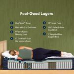 iComfortECO Quilted Hybrid Firm Pillow Top California King Back Sleeper 10