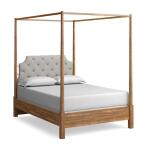 Benchmade Midtown Maple Upholstered Bed Beds Bassett Furniture 2