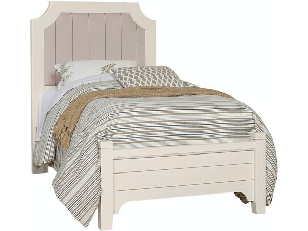 Bungalow Home Upholstered Bed Twin Beds Vaughan Bassett